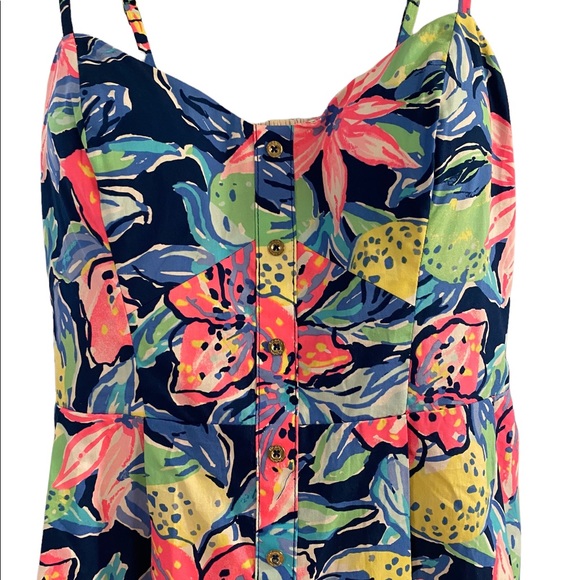 NWT Lilly Pulitzer Easton Dress- capri soleil - Picture 2 of 4